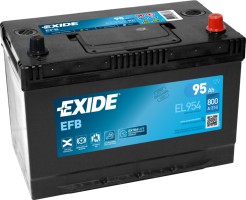 Exide Аккумулятор EXIDE START-STOP EFB 12V/95Ah/800A EX EL954 - Заображення 1