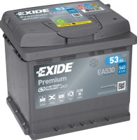 Exide Аккумулятор EXIDE Premium Carbon Boost 12V/53Ah/540A EX EA530 - Заображення 1
