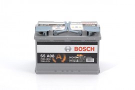 Bosch Аккумулятор S5A Bosch 12В/70Ач/760А (R+) 0092S5A080 - Заображення 1