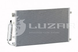 Радиатор кондиционера Qashqai 2.0 (06-) АКПП,МКПП с ресивером (LRAC 1420) Luzar