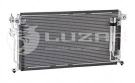 Luzar Радиатор кондиционера Lancer 1.3/1.6/2.0 (03-) АКПП,МКПП с ресивером (LRAC 1100) Luzar - Заображення 1