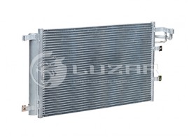 Радиатор кондиционера Cerato 1.5/1.6/2.0 (04-) АКПП/МКПП с ресивером (LRAC 08F2) Luzar