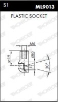 Monroe Амортизатор багажника MONROE MN ML5690 - Заображення 9