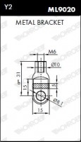 Monroe Амортизатор багажника MONROE MN ML5501 - Заображення 9