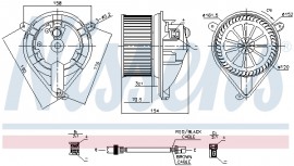 Nissens Вентилятор отопителя NISSENS NIS 87052 - Заображення 6