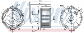 Nissens Вентилятор салона NISSENS NIS 87181 - Заображення 6