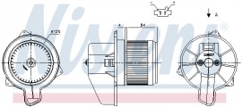 Nissens Вентилятор салона NISSENS NIS 87306 - Заображення 6