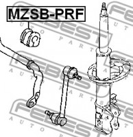 Febest Втулка стабилизатора FEBEST MZSB-PRF - Заображення 2