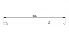 Bosch Датчик износа колодок BOSCH 1987474562 - Заображення 1