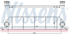 Nissens Интеркулер NISSENS NIS 96683 - Заображення 2