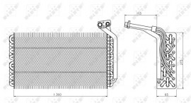 Nrf Испаритель кондиционера NRF NRF 36136 - Заображення 5