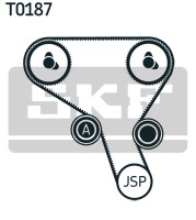 Skf Комплект ремня ГРМ SKF VKMA06503 - Заображення 2