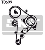 Skf Комплект ремня ГРМ + помпа SKF VKMC01251 - Заображення 2