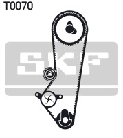 Skf Комплект ремня ГРМ SKF VKMA04202 - Заображення 2