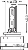 Osram Лампа ксеноновая (35W D1S 4300K) OSRAM OSR66140 - Заображення 3