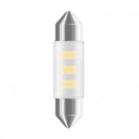 Osram Лампа светодиодная Osram LED cool white 6000K 1шт (C5W (36 mm) 1W 12V SV8,5-8) OSR6418DWP-01B - Заображення 2