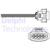 Delphi Лямбда зонд DELPHI DL ES10790-12B1 - Заображення 1