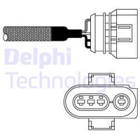 Delphi Лямбда-зонд DELPHI DL ES10967-12B1 - Заображення 1