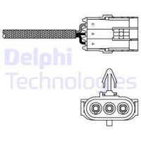 Delphi Лямбда-зонд DELPHI DL ES10970-12B1 - Заображення 1