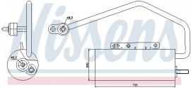 Nissens Осушитель NISSENS NIS 95447 - Заображення 2