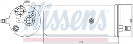 Nissens осушитель NISSENS NIS 95329 - Заображення 1