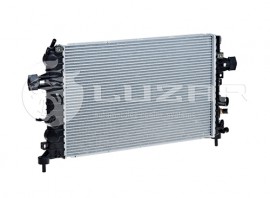 Радиатор охлаждения Astra H (04-)/Zafira B (05-) 1.6i/1.8i МКПП (LRc 2166) Luzar