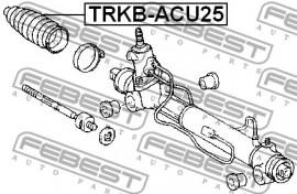 Febest Пыльник рулевой рейки FEBEST TRKB-ACU25 - Заображення 2