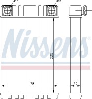 Радиатор NISSENS NIS 72028