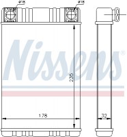 Nissens Радиатор NISSENS NIS 72028 - Заображення 2