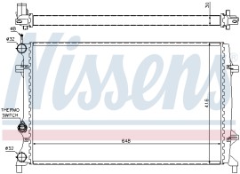Nissens Радиатор NISSENS NIS 65296 - Заображення 6