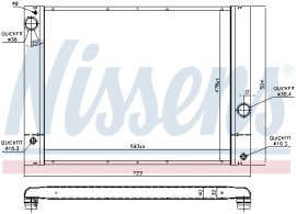 Nissens Радиатор First Fit NISSENS NIS 60772 - Заображення 6