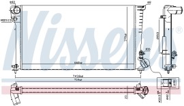 Nissens Радиатор First Fit NISSENS NIS 61315 - Заображення 2