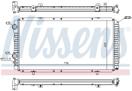 Nissens Радиатор First Fit NISSENS NIS 61390 - Заображення 6