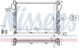 Nissens Радиатор First Fit NISSENS NIS 62774A - Заображення 2