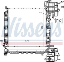 Nissens Радиатор First Fit NISSENS NIS 62561A - Заображення 1