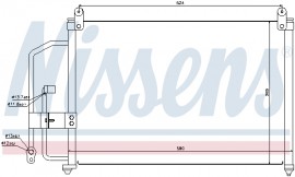 Nissens Радиатор кондиционера NISSENS NIS 94412 - Заображення 1