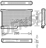 Радиатор кондиционера Denso DRR02004