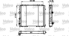 Valeo Радиатор охлаждения Valeo VL732072 - Заображення 1