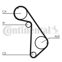 Contitech Ремень ГРМ Conti CONTITECH CT825 - Заображення 3