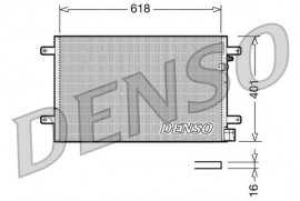 Denso Радиатор кондиционера AUDI A4 (8E2, B6) 00-04, A4 (8EC, B7) 04-08, A4 (8K2, B8) 08- DENSO DCN02006 - Заображення 1